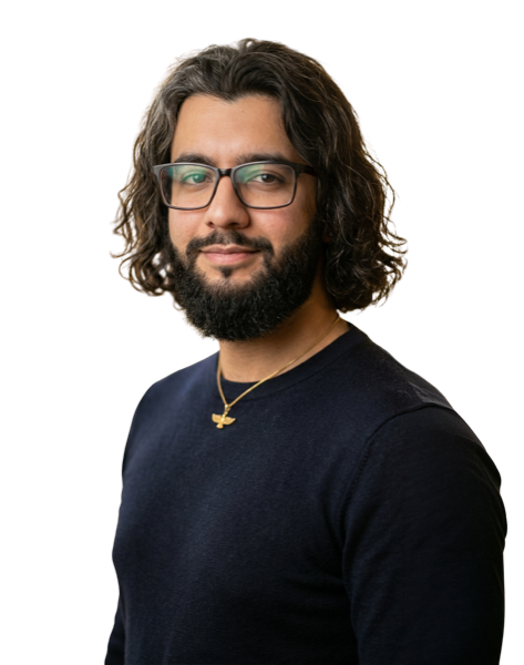 Saman Taherimoud, portrait.